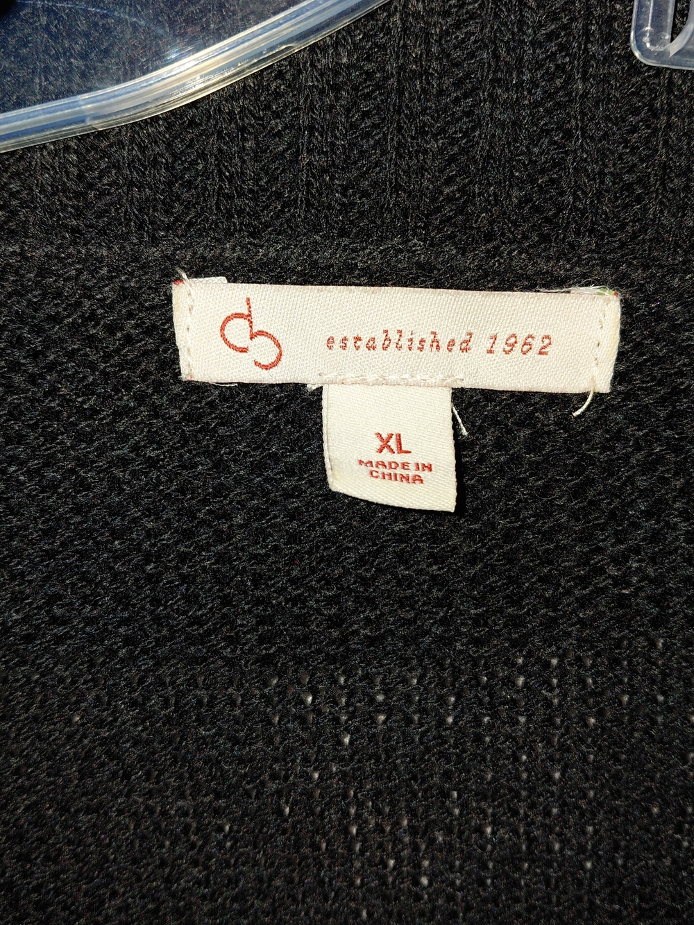 Cowl Neck Black Aztec-Pattern Sweater #2586 - Picture 3 of 7